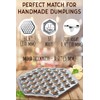 Russian Ravioli Maker Dumplings Mold Pelmeni Metal Mold Siberian Pelmeni