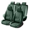 Green Car Seat Covers Full Set Universal 5-Seater Full Coverage