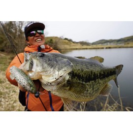 Berkley Power Wiggler 3.5" Smoke Pink Black PBCPWIG3.5-SMPB Black Bass Kimken Design