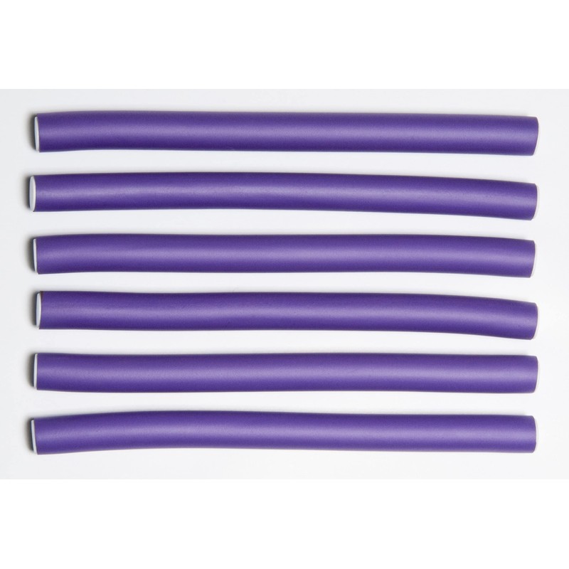 Diane DER002 Twist-flex Rods, Purple, 7/8 Inch 10 Pack