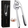 Garlic Press Made of Stainless Steel, Dishwasher Safe, Practical Garlic