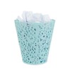 Balvi Letters Waste Paper Basket Turquoise Colour Paper Basket Original