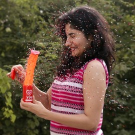 Oye Happy Glitter Bomb Party Popper Prank Item - Best Prank Gift for Girlfriend/Boyfriend/Wife/Husband on Birthday/Anniversary (Hearts Glitter Bomb) (Hearts Glitter Bomb)