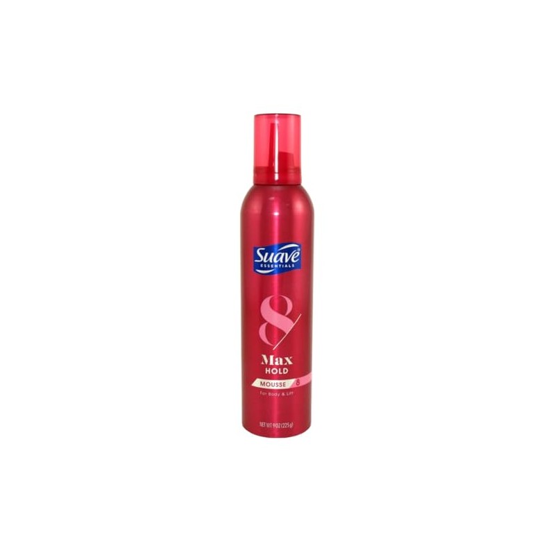 Suave Max Hold 8 Volumizing Mousse 9 oz (Pack of