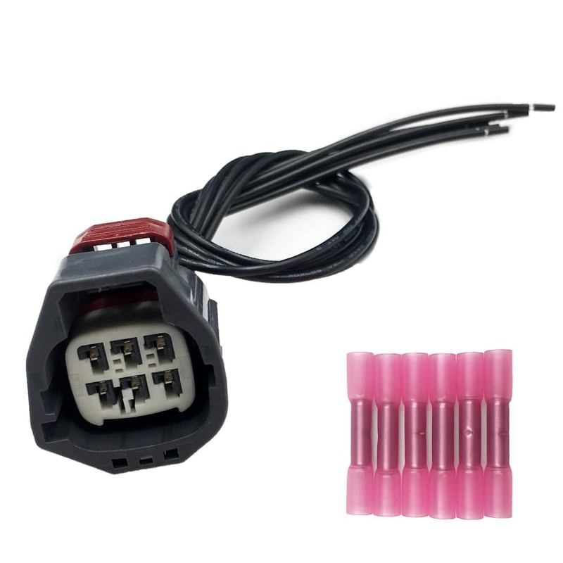 LIZAPUS Headlight Connector Harness Pigtail Plug Compatible with 2011-2014 Chrysler