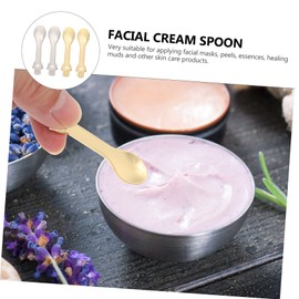 Beavorty 12pcs Cream Applicator Spoons Makeup Tools for Facial Cream Moisturizer and Masks for Skincare Routine
