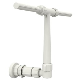 Pool Fountain for Inground Pools Dual Spray Waterfall Sprinkler Fountain, Above Ground Pool Accessories, Adjustable Pool Waterfall Cooling and Relaxation