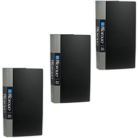 ITOYA Art Portfolio Photo Album Holds 360 4 inch x 6 inch Photos Clear Pocket Sheets Hold 3 Photo Per Page Pack of 3 (Equals to 1080 Photos)
