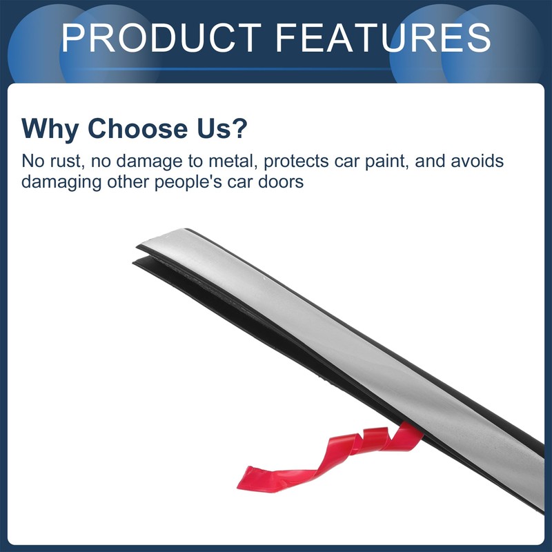 INFINAUTO Car Molle Door Guard Door Edge Protector Door Edge