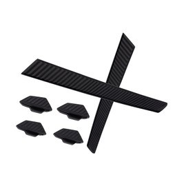 ToughAsNails Black Ear Socks and Nose Pads Replacement Rubber Kits for Oakley Sunglasses Mercenary OO9424