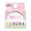 Sunstar Bungu Atsume Animal Crossing Seal Masking Roll Sticker Pink
