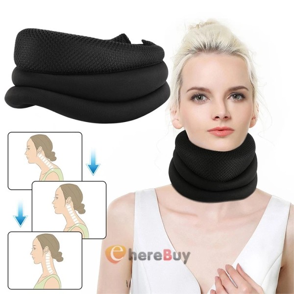 Neck Brace Support Adjustable Soft Foam Collar Cervical Arthritis Running