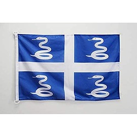 AZ FLAG - Martinique Flag - 90 x 60 cm - Martinique Flag 60 x 90 cm Outdoor Use - Flags