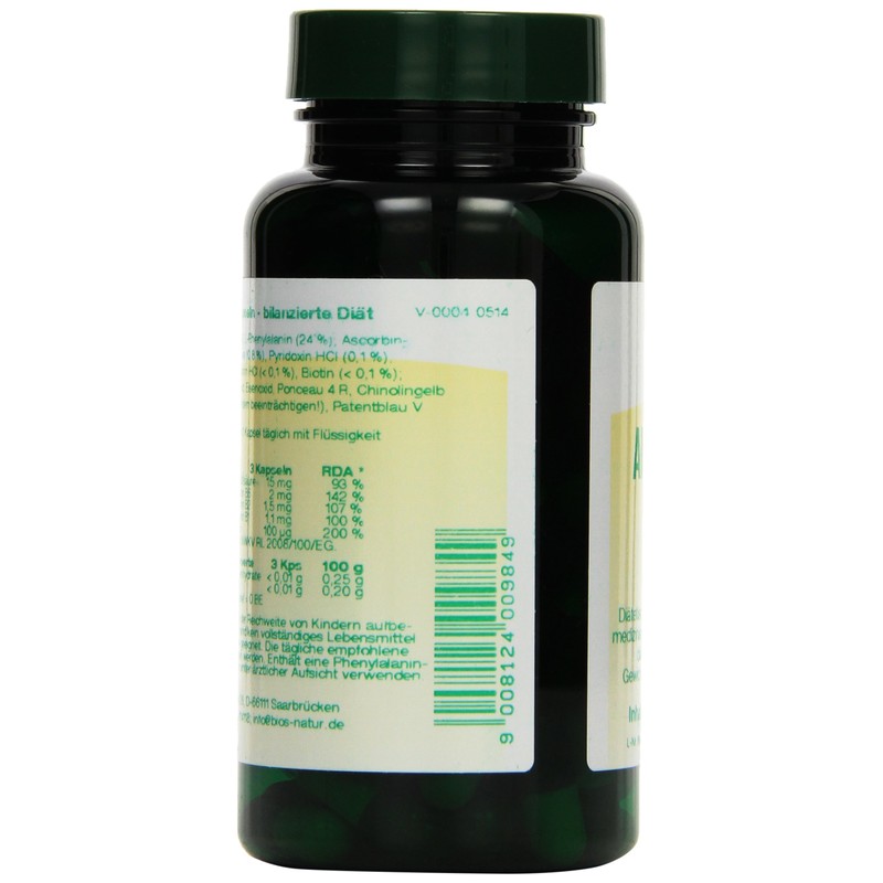 Bios Aminosäure-Vitamin, 100 Kapseln, 1er Pack (1 x 60 g)