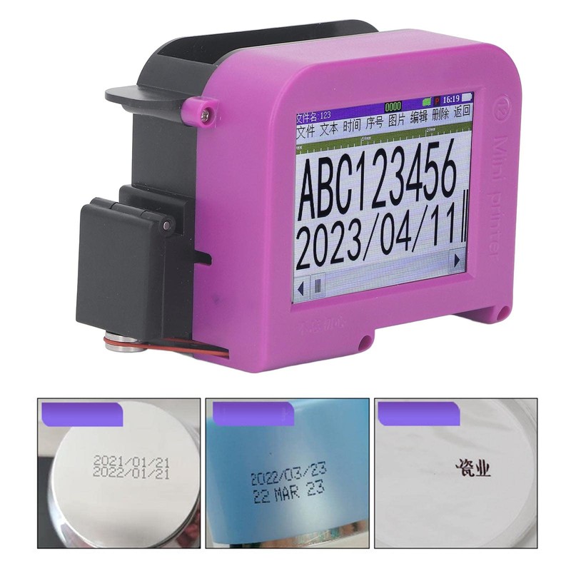 Portable Inkjet Printer, Touch Screen Printer, Quick Dry Inkjet Encoders