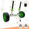 Codinter Kayak Cart, Sit-On-Top Kayak Cart Dolly Scupper Kayak Trolley