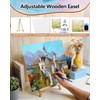10 Pack Painting Supplies Kit, 12-Color Propylene Pigment Set with