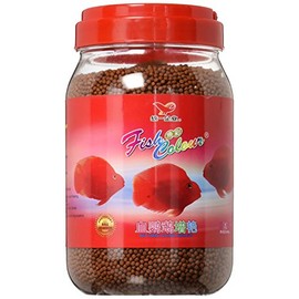 Uni-President Fish Color Enhancing Red Parrot And Cichlid Fish Feed Food, Medium, 688 G