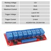 2PCS DC 12V 8 Channel Relay Module with Optocoupler Isolated