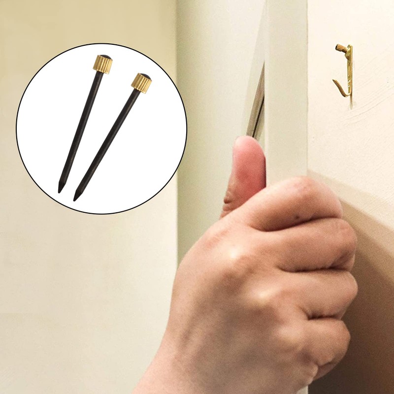SPEEDWOX 60pcs Brass Nails Round Head Nominal Diameter 1.8mm x