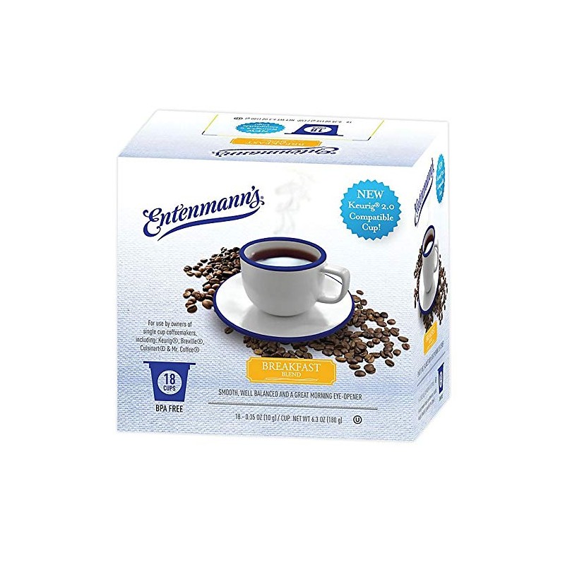 Entenmann's Single Serve Coffee, 4/18 count boxes (72 total) (Breakfast