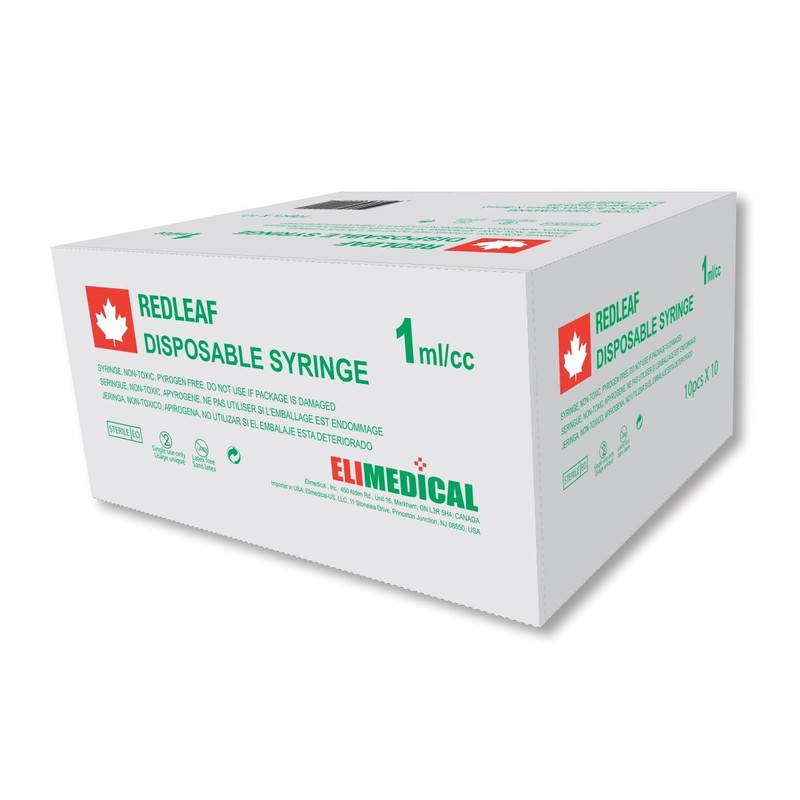 1ml 0.36x13mm Plastic Multiple Uses Measuring Tools Box/100, 28G