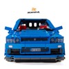 Rersheng Initial-d GTRS R34 Sport car MOC Technology Building Kits