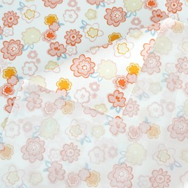 Mililanyo 7pcs 18x22inches (46x56cm) Pink Cotton Fabric Floral Pre-Cut Quilt Fat Quarters Fabric Bundles for Sewing & Quilting