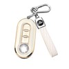 FT FUNTOR Golden Edge Black and White Key Holder, 3