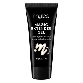 Mygel by Mylee Mylee Magic Extender Gel – Long-Lasting Natural Look Nail Extension Gel for Beginners & Salon Professionals, Thickening and Builder Gel for Acrylic Nails, Nail Art – 60 Gram Tube (Milky White)