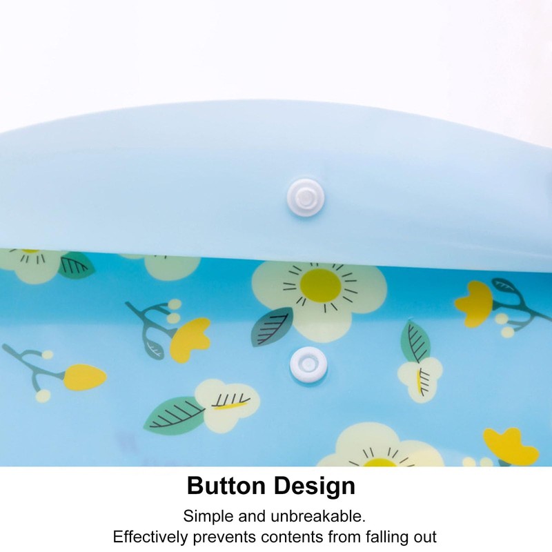 Oaygat 12PCS A4 Files Folder Document Bag PP Envelope Folder