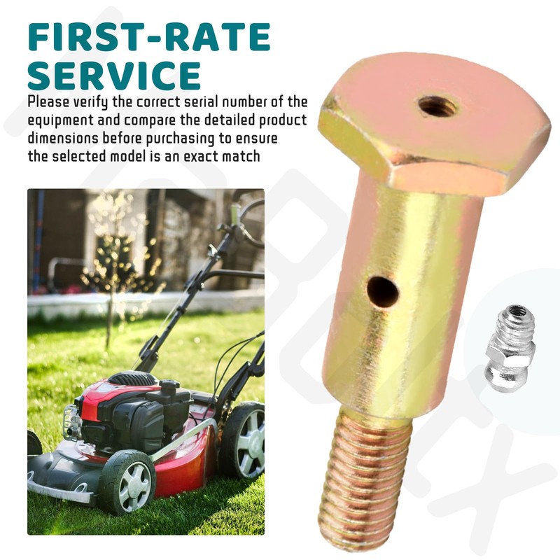 MaBoltx 638-04012A Shoulder Bolt w/Grease Fitting for MTD Cub Cadet