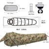 MT Military Hideaway Bivy Cover Stealth Compact Single-Pole Hooped Tent