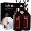 hetras Premium Reed Diffuser Set 16.9 fl.oz. 2 Pack |