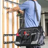 HAUTMEC Pro 16-inch Wide Mouth Tool Bag With 47 Pockets,