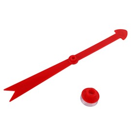 Large Arrow Spinner, Red Game Board Spinner Arrow Game Spinners with Suction Cup Game Engaging Board Arrow Set Board Games Accessories for Classroom Activities Party Board Games