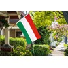 DANF Hungary Flag 3x5 Ft Hungarian National Flags Polyester with