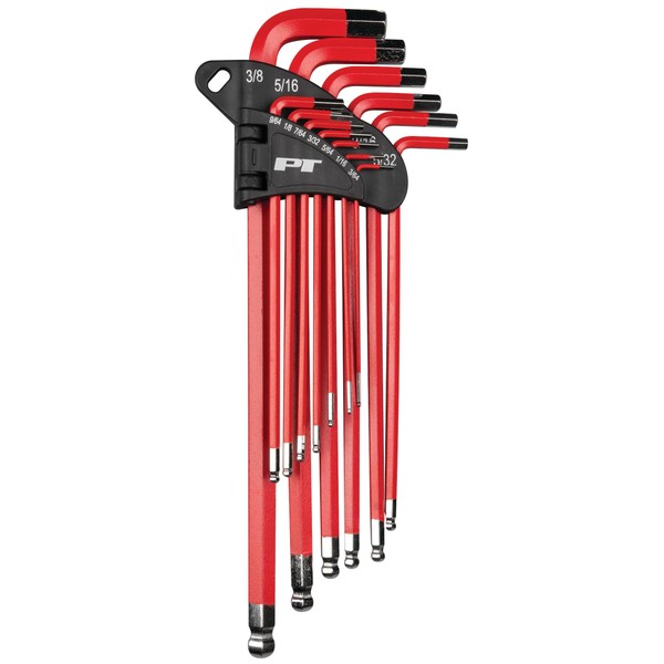 Performance Tool W80202 13 Pc. SAE Long Arm Hex Key