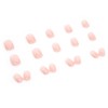 Enppode Pink Press on Nails Short Nails for Women Square