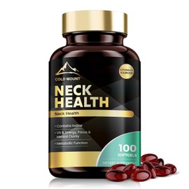 MEGNETA Neck Health Supplement, Support Energy & Focus Health,100 Capsules