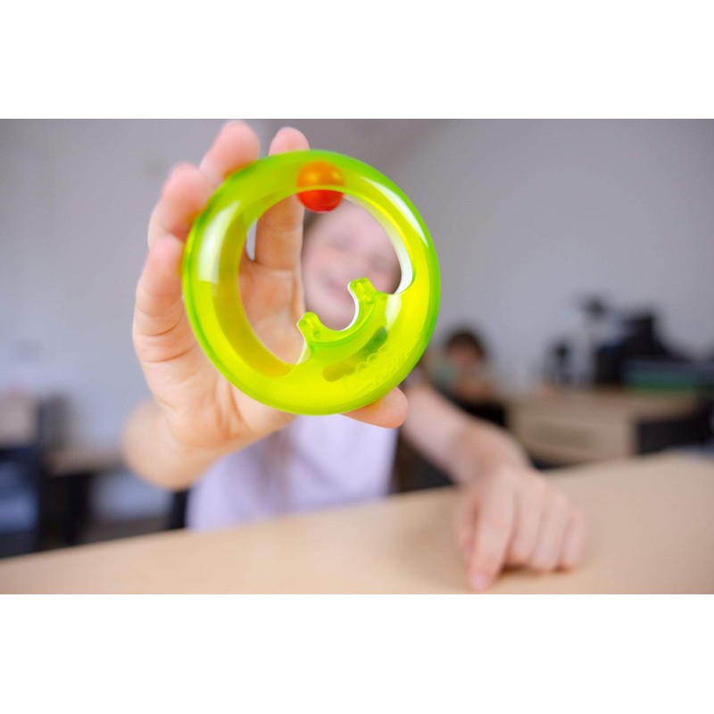 Blue Orange Loopy Looper Flow- The Original Marble Spinner- Skill
