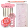 Juya Paper Quilling Kit with Pink Tools 960 Strips Board