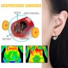 Lymphatic Earrings for Women Lymphatic Magnetherapy Earrings Lymphatic Drainage Hoop