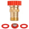 Pronese LF Brass Drip irrigation Inline Water Pressure Reducer Regulator