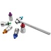 Cclife 8-Piece Brake Bleeding Key, Bleeder Key, Brake Bleeder Tool,