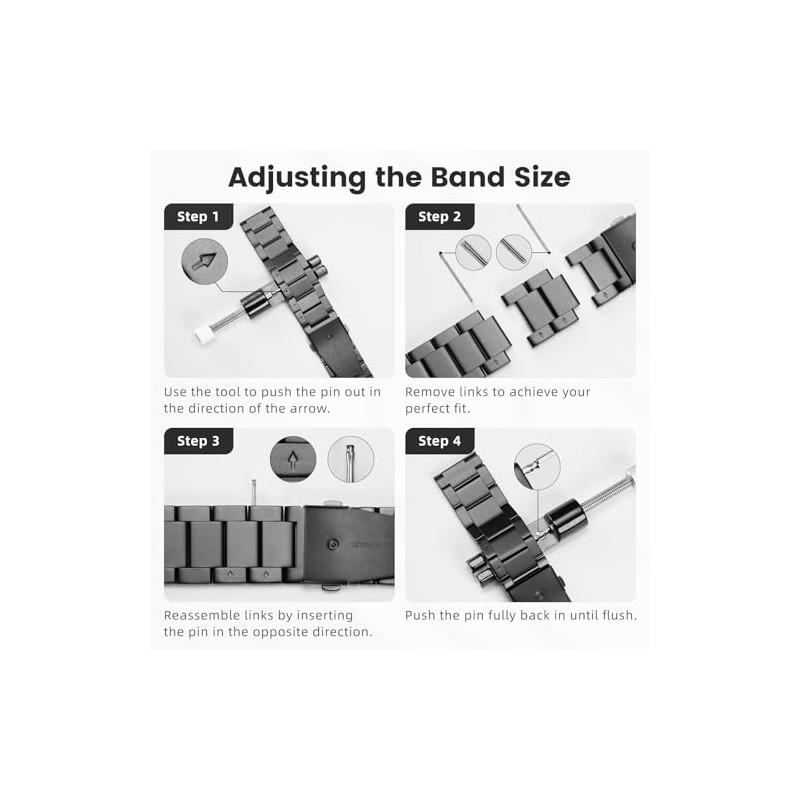 Garmin 010-13105-01 Band, 22mm, Mist Gray Silicone