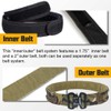 IDOGEAR 2 Inch Tactical Belt Combat Quick Release Buckle Rigger