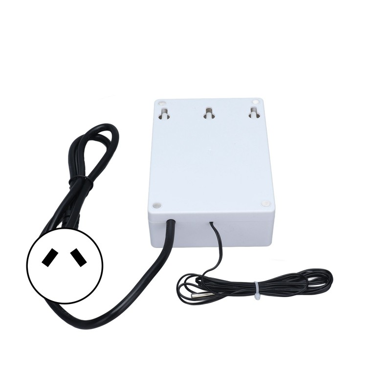 Temperature Controller Digital Display Thermostat Temp Regulator with Sensor AC110‑240VAU