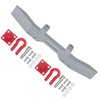 Aluminium Alloy Front Bumper CNC Polished Surface DIY for 1/16