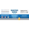 Natural Baking Soda Capsules - 650mg Baking Soda Tablets for